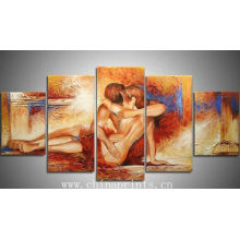 Multi Panels Sexy Nude Oil Painting ARTS